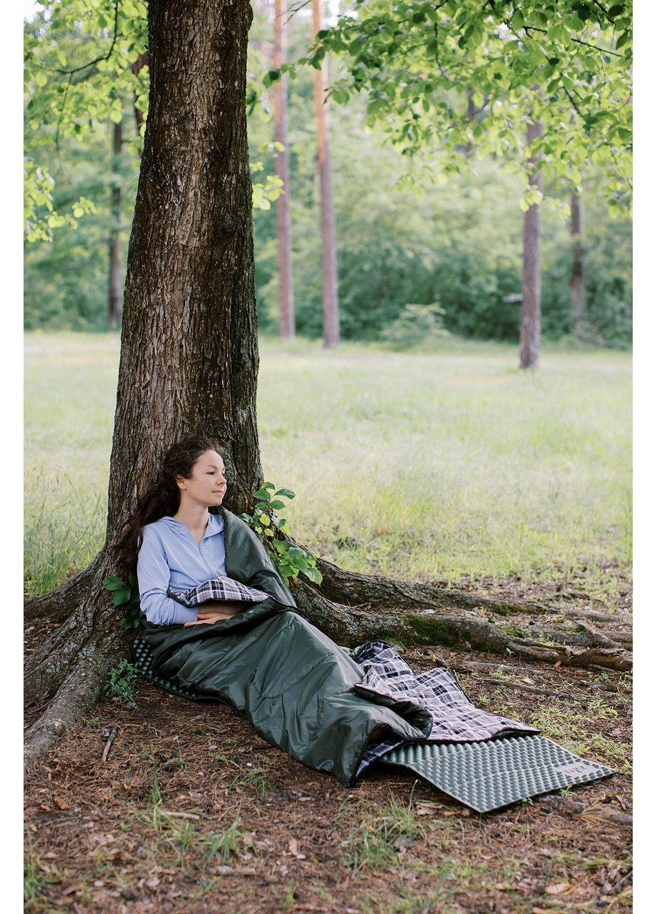 Спальний мішок Ember ковдра лівий olive 190/73 UTTS-003 Totem (366220677)