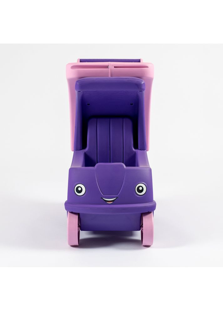 Візок для ляльок і пупсів з кошиком фіолетовий (01540/01) Doloni (365590314)