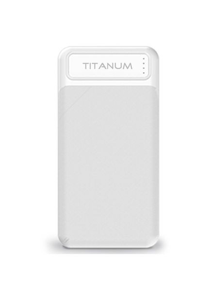 Повербанк TPB913-W 20000mAh Micro USB, Type-C, 2USB White Titanum (282312663)