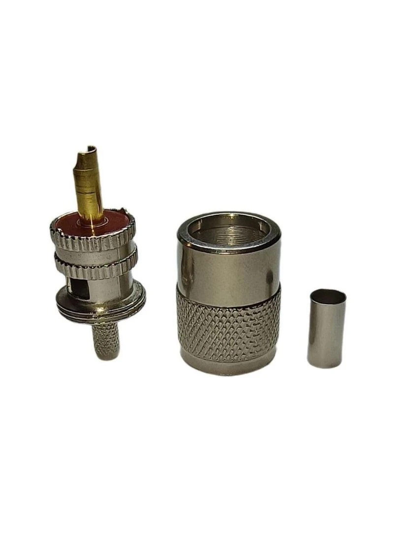 Штекер, конектор UHF male (PL-259) обтискний під кабель RG58 No Brand (387604293)