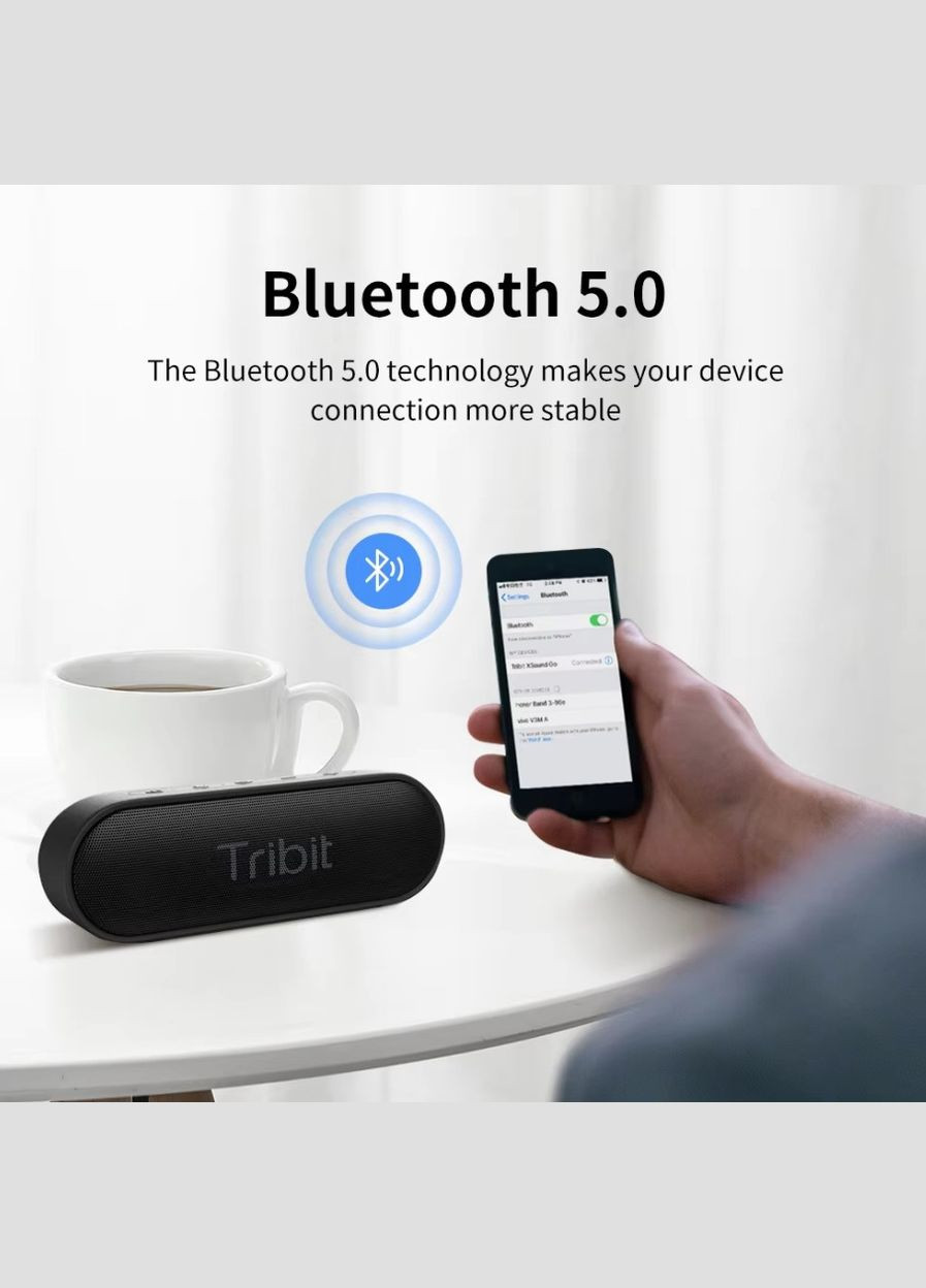 Колонка XSound Go Portable Bluetooth Speaker 16W TS-BTS20 SKU:E20-1368N-01 Tribit (322701372)