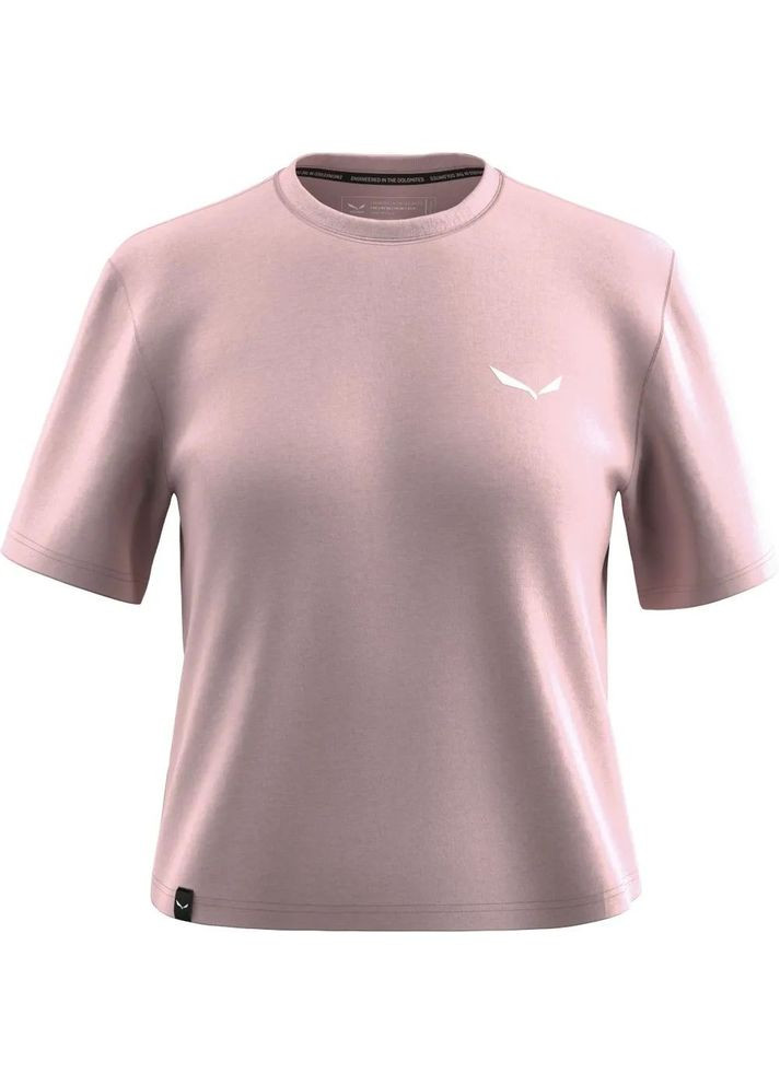 Футболка Eagle Sunset Loose T-Shirt Wmn Розовый Salewa (334830899)