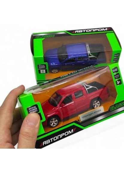 Машинка металлическая "Volkswagen Amarok" (СИНИЙ) АВТОПРОМ (386696285)