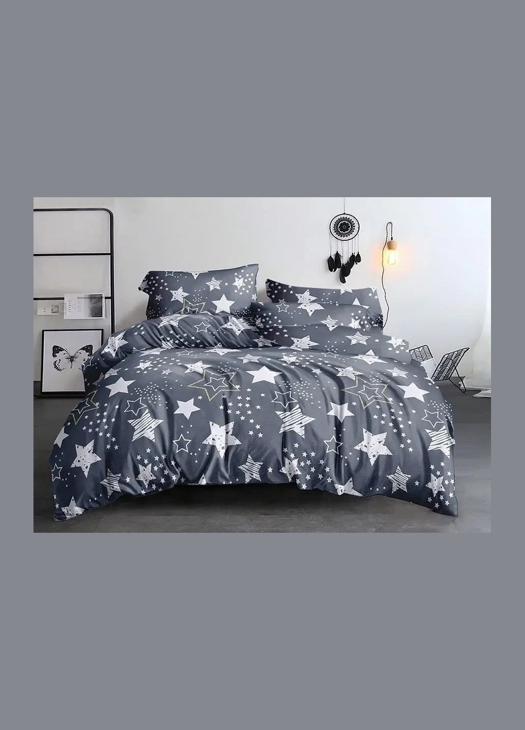 Наволочка Вилена бязь Голд 50х70 размер Звезды на темном Vilenna (342338716)