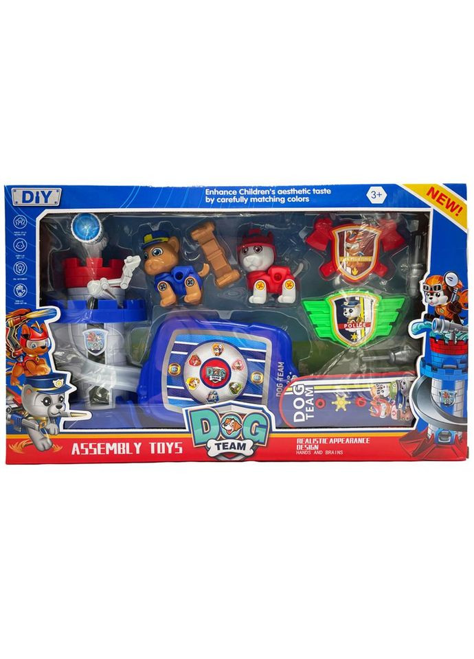 Игровой набор "Щенячий патруль" База Bambi 627-19-2 фигурки с аксессуарами No Brand (339776484)