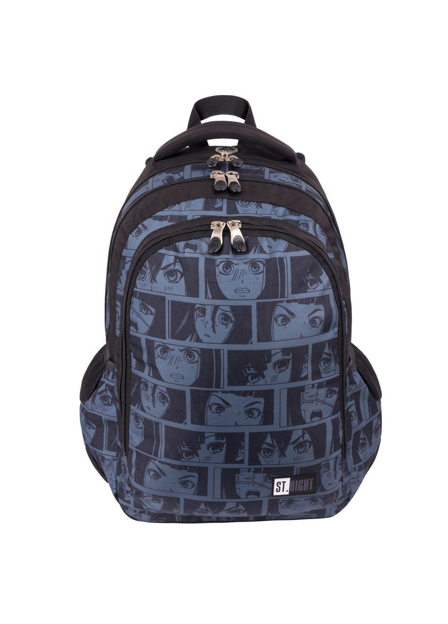 Рюкзак шкільний " " /BP57/ BLACK ANIME 667886 45*30*20 см ST.Right (367752584)