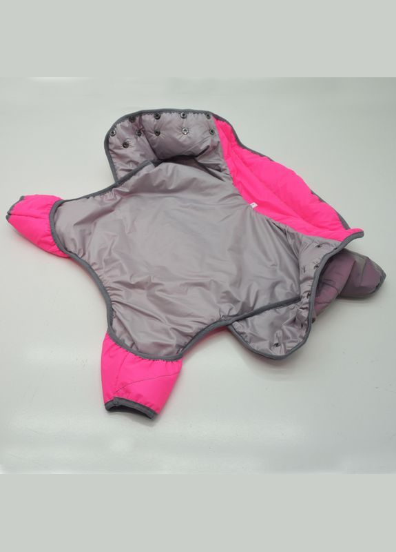 Комбінезон для собак Хамелеон світловідбивний рожевий міні 21х32+6 см Zoo-hunt (280851491)