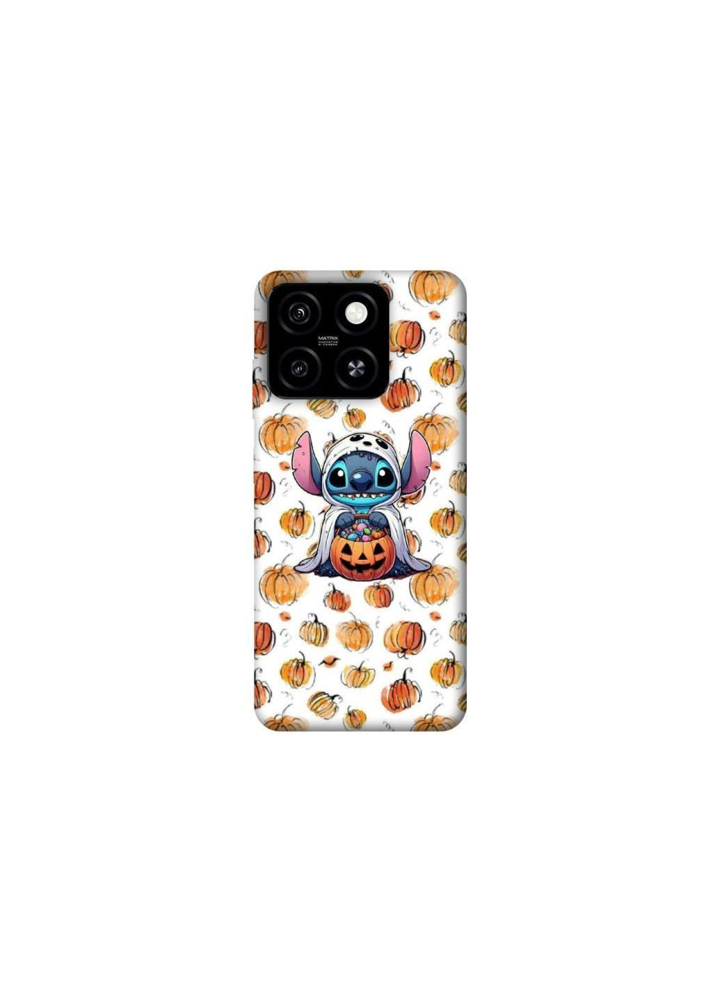 Чехол на ZTE Blade A55 4G Halloween Stitch ver.3 Frontalka (365303420)