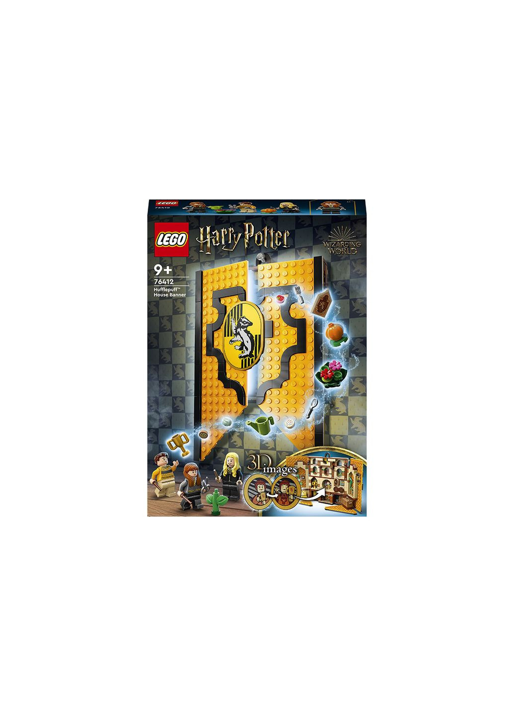 Harry Potter Флаг общежития Гаффелпаф 313 деталей (76412) Lego (304055237)
