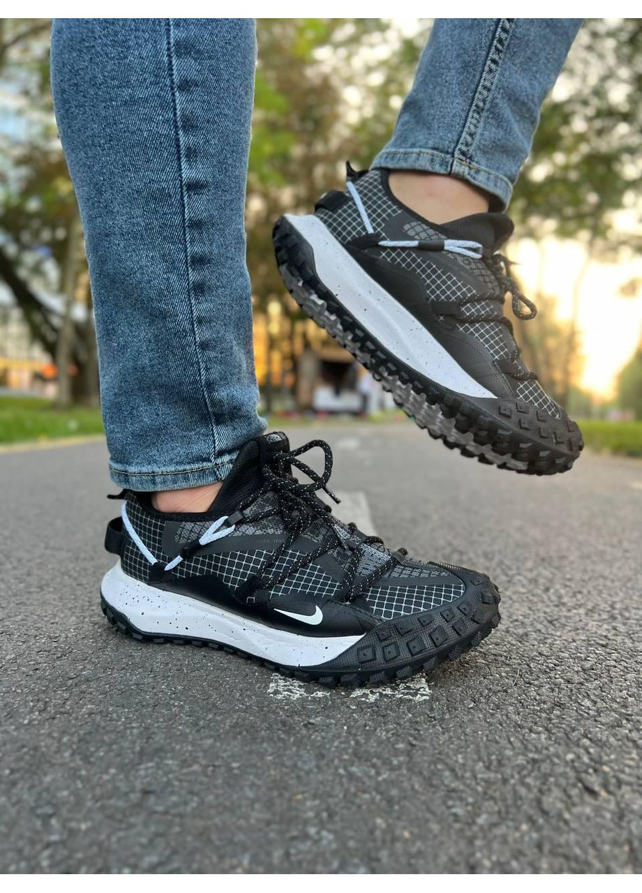 КРОСІВКИ ЖІНОЧІ NIKE ACG MOUNTH LOW BLACK WHITE НАЙК АСЖ МАУНС No Brand чорні демісезони (368647110)