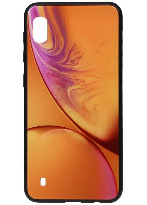 Чехол-накладка Print Glass Space Case Samsung Galaxy A10 Yellow Toto (301836101)