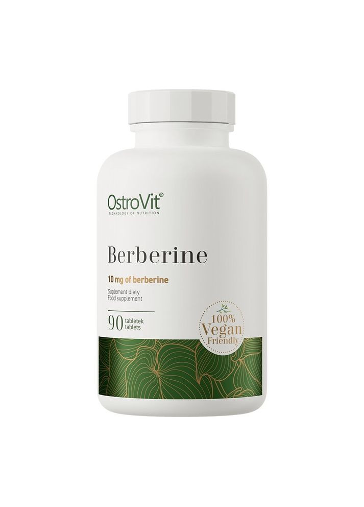 Натуральная добавка Berberine, 90 таблеток Ostrovit (324421379)