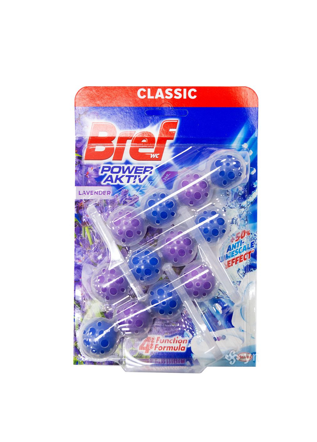 Бреф кульки POWER ACTIV 4шт *3шт ПОТРІЙНІ лаванда Bref (348357488)