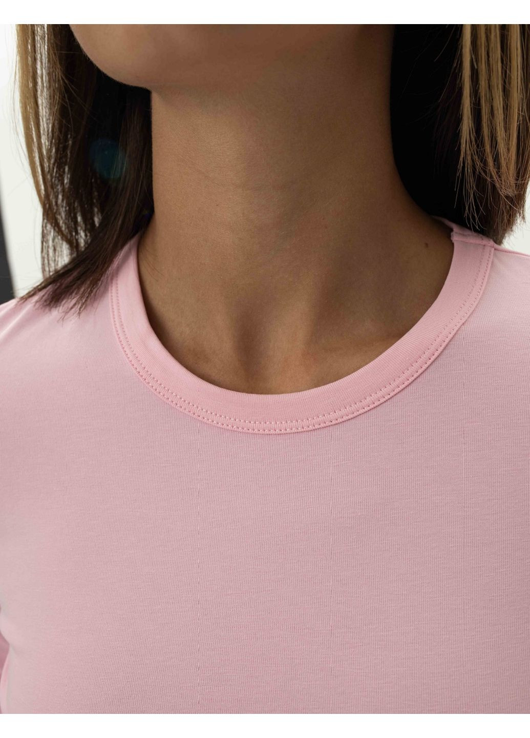 Женский лонгслив приталенный (0013000BORL) Casual Trend №130 - (361029269)