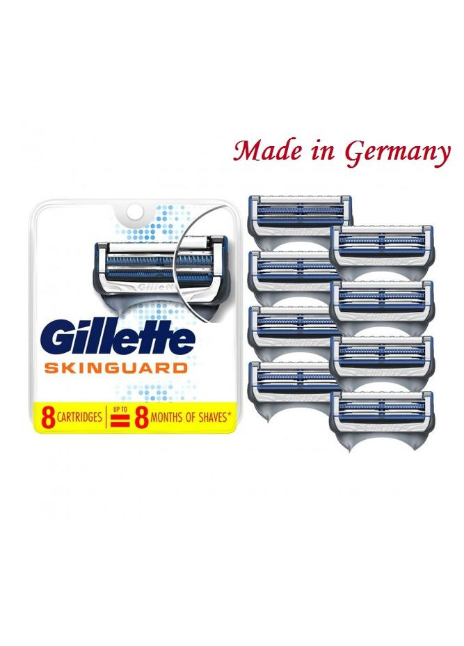 Сменные картриджи для бритья SkinGuard 8 шт Gillette (278773566)
