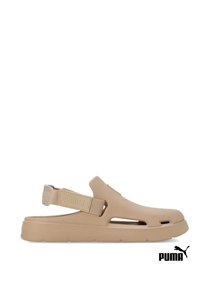 Бежевые женские сандалии 394883-02 бежевый резина Puma