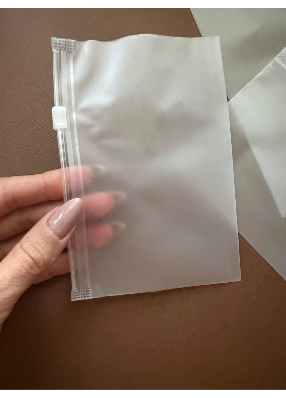Пакет с замком бегунком матовый15*10см No Brand (369394846)
