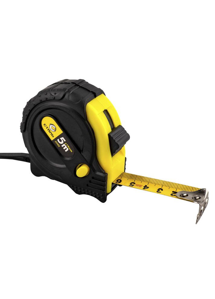 22402 Рулетка вимірювальна 5м х 19мм СТАЛЬ (315559050)