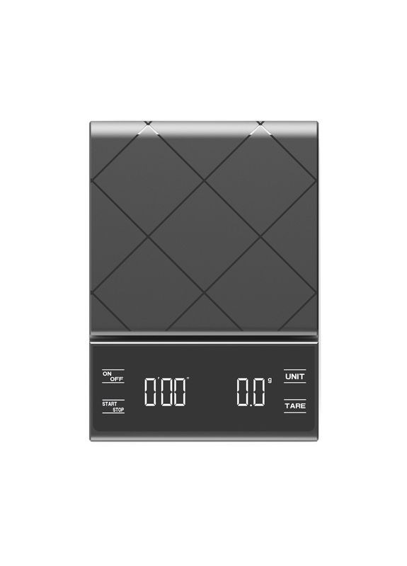 Аккумуляторные кофейные весы Zally Coffee Drip Scale EK6012 с таймером Черные No Brand (302974841)