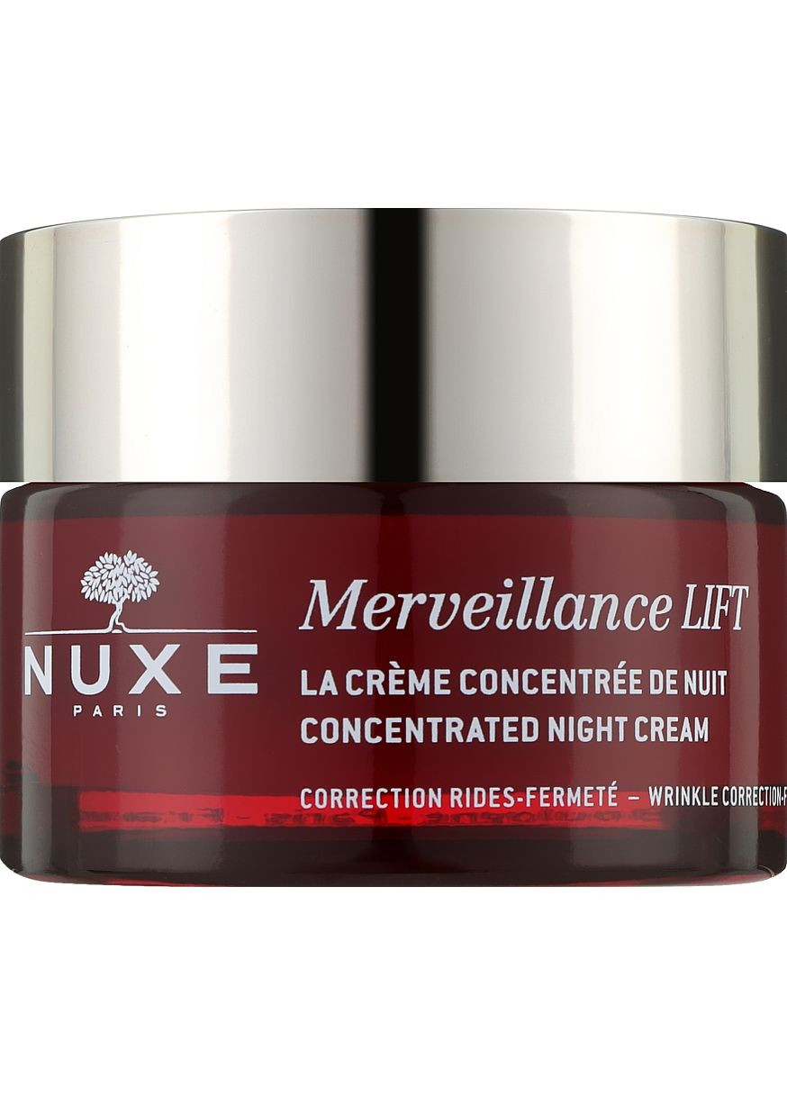 Зміцнювальний концентрований нічний крем Merveillance Lift Concentrated Night Cream 50ml (1068937-66210) Nuxe (368608838)