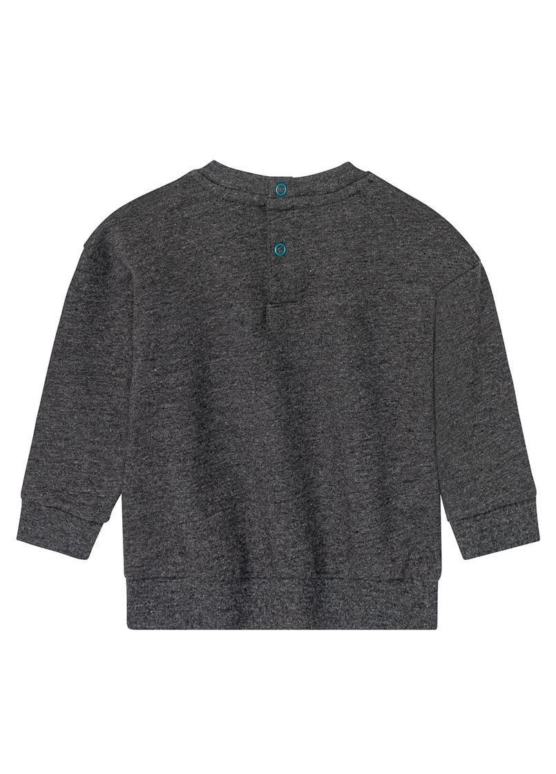 Темно-сірий демісезонний костюм (світшот і штанці) Lupilu