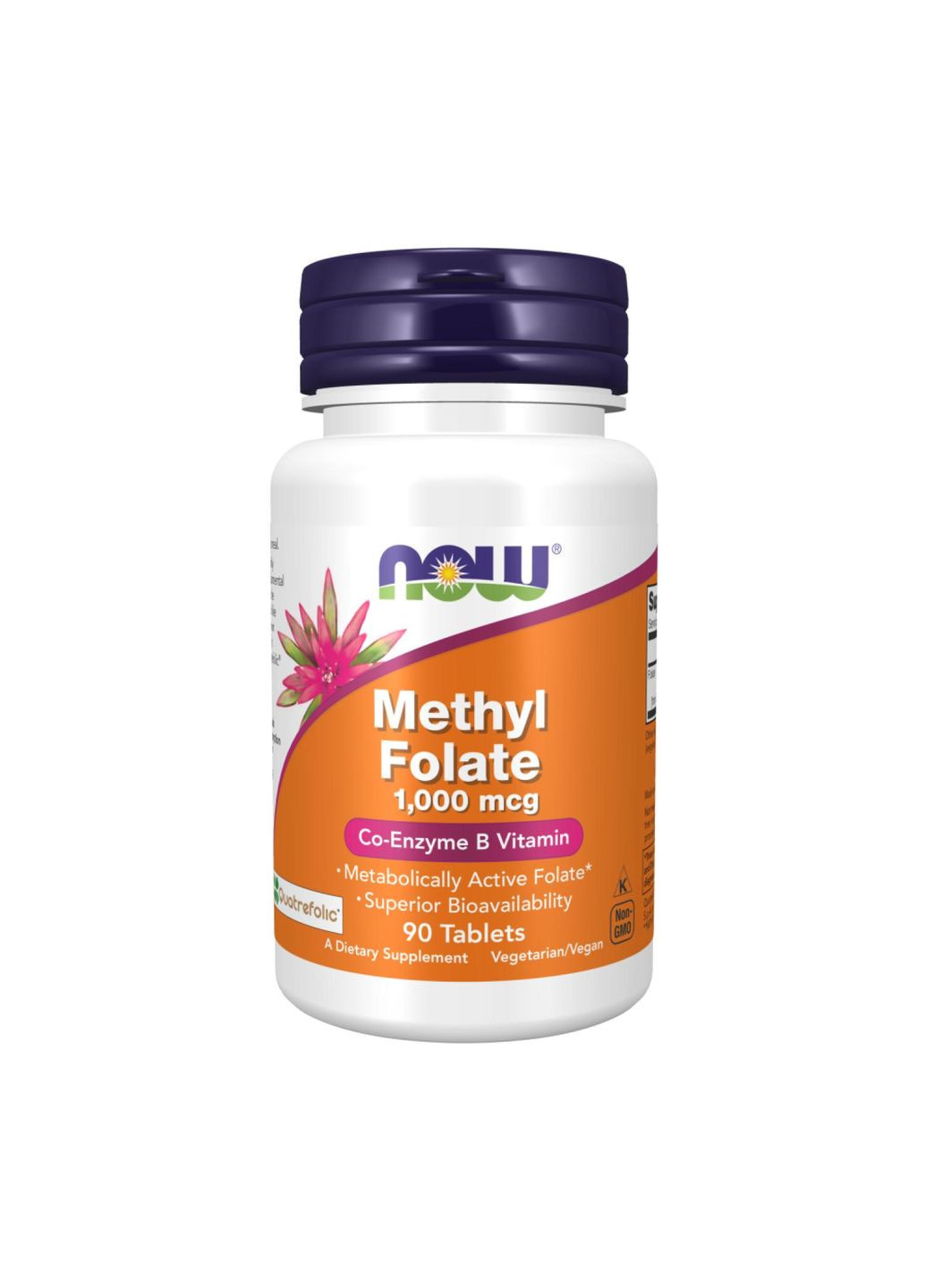 Метил фолат Now Methyl Folate 1000 мсд 90 таблеток Now Foods (346086599)
