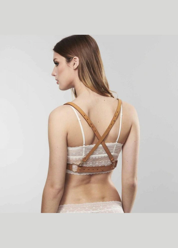 Портупея на груди MAZE Bijoux Indiscrets бежева, OS No Brand (303892037)