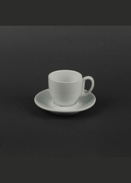Набор 2 предмета кофейный чашка 80 мл и блюдце HR1318 Helios (282933766)