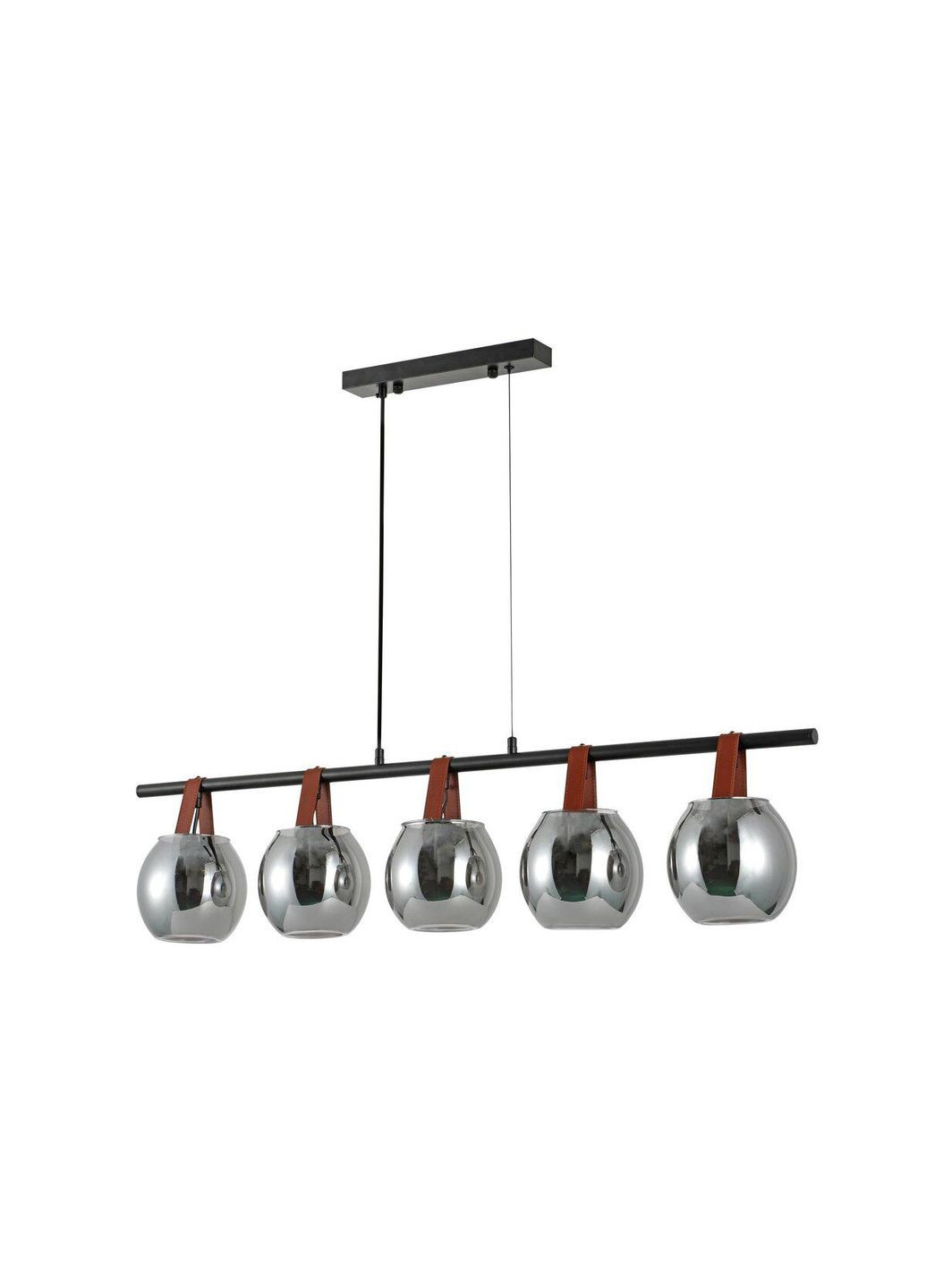 Люстра подвесная в стиле лофт G 321028/5 Matte Black Valeso (342069138)