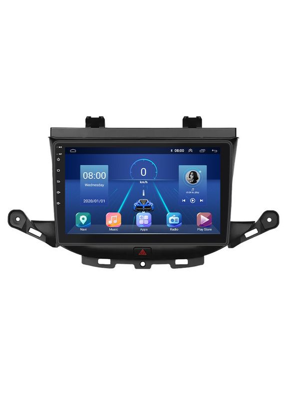 Штатна магнітола для Opel Astra K Рестайлінг 2019-н.в. екран 9" 4/32Gb 4G Wi-Fi GPS Top 1 шт. Lesko (336206384)