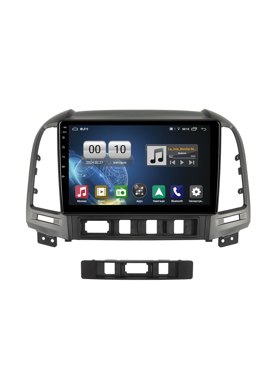 Штатна магнітола серії Q1 під Santa Fe 2 20062012 (W1) 9 дюймів Hyundai (299234809)