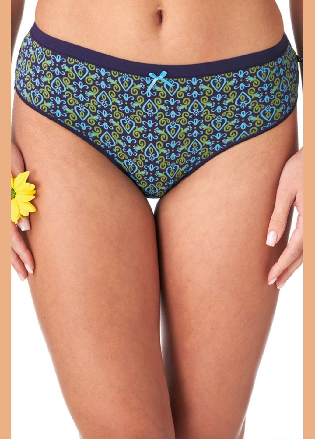 Бавовняні трусики сліп Key LPC 726 B23 blue (331632967)