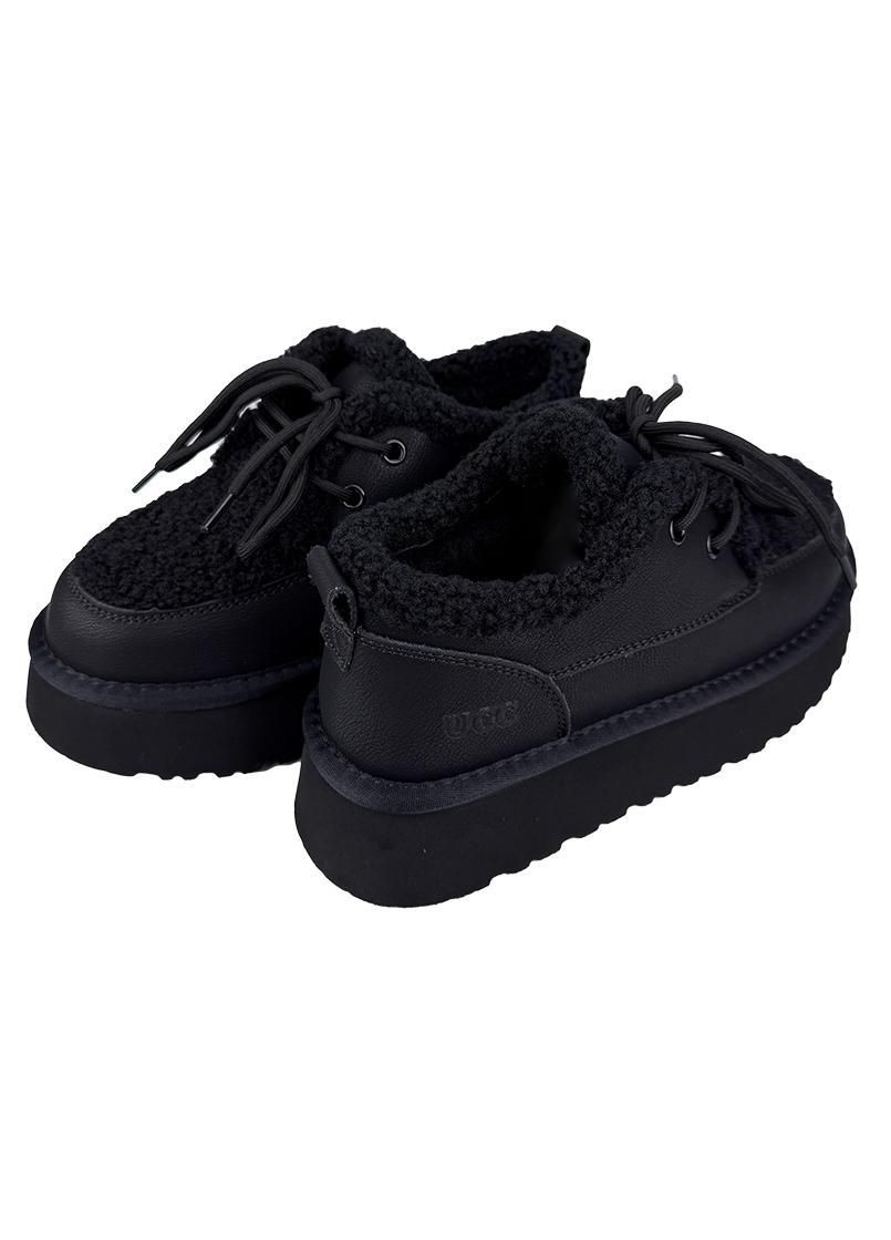 Уггі жіночі кожані на шнурку 2060-1 No Brand (360392843)