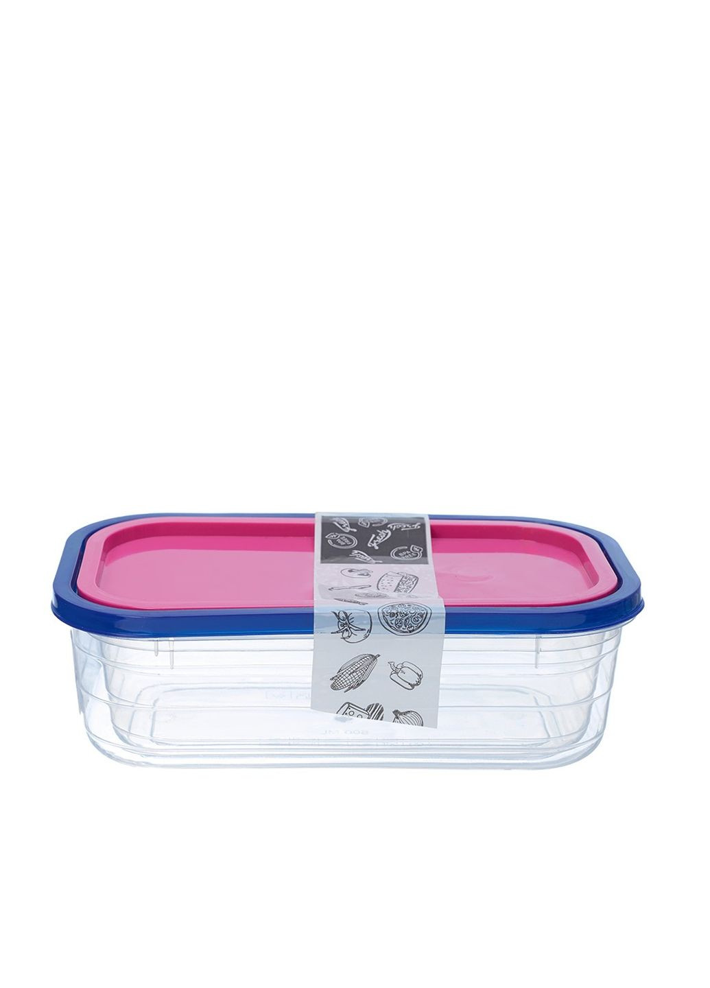 Набір прямокутних контейнерів міні 2 шт 390, 600 мл GOLDEX (334674244)