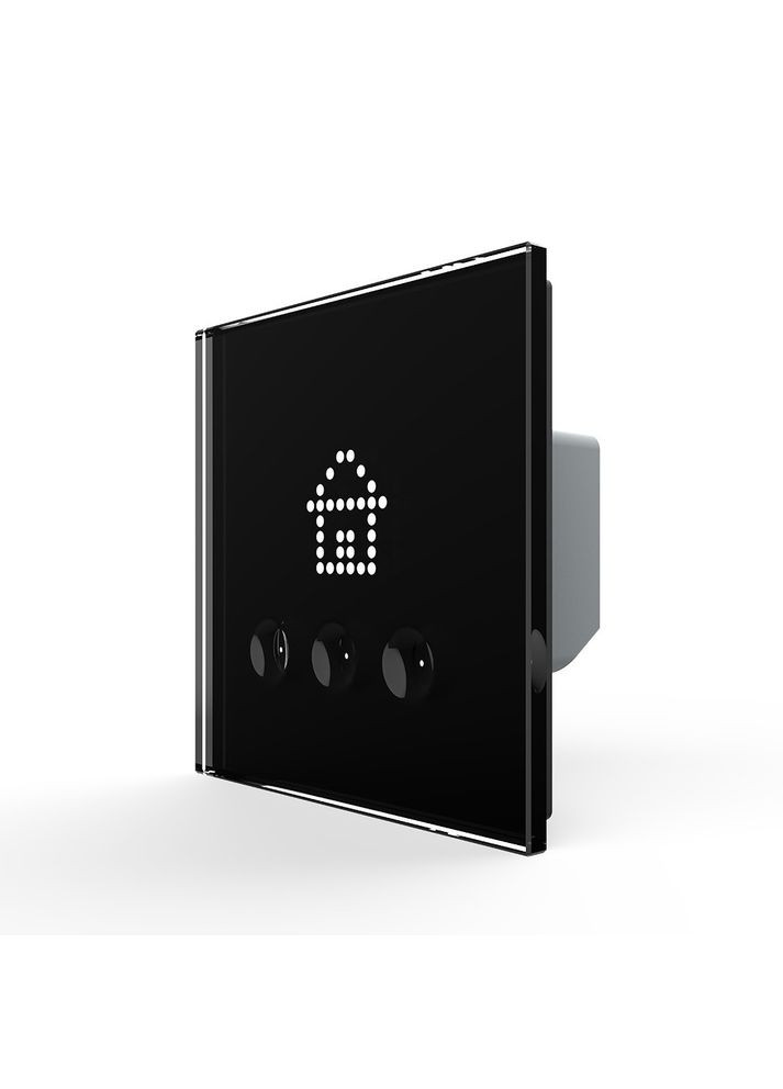 Вимикач сценаріїв чорний (VL-C703Z1-2BG) Livolo (371260590)