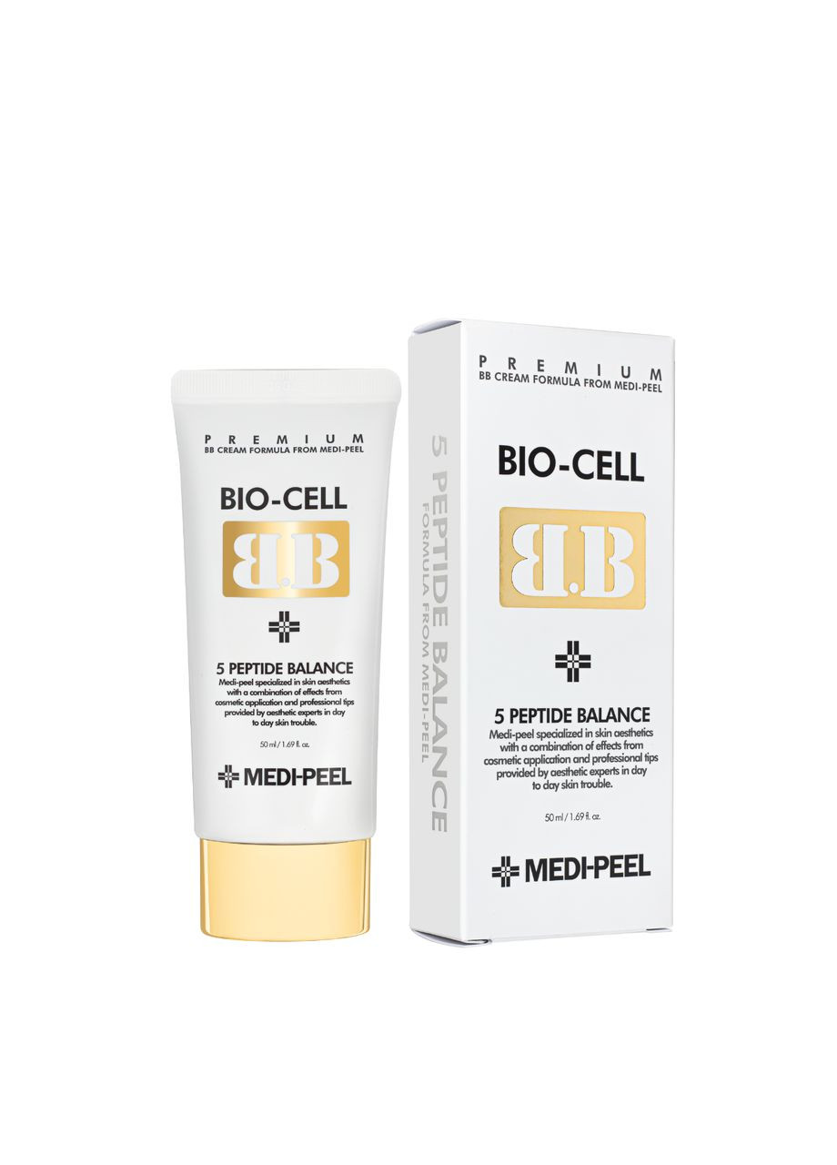 Medi-Peel ВВ-крем для лица Bio-Cell 5 Peptide Balance с пептидами 50 мл — Крем, Южная Корея (351898694)