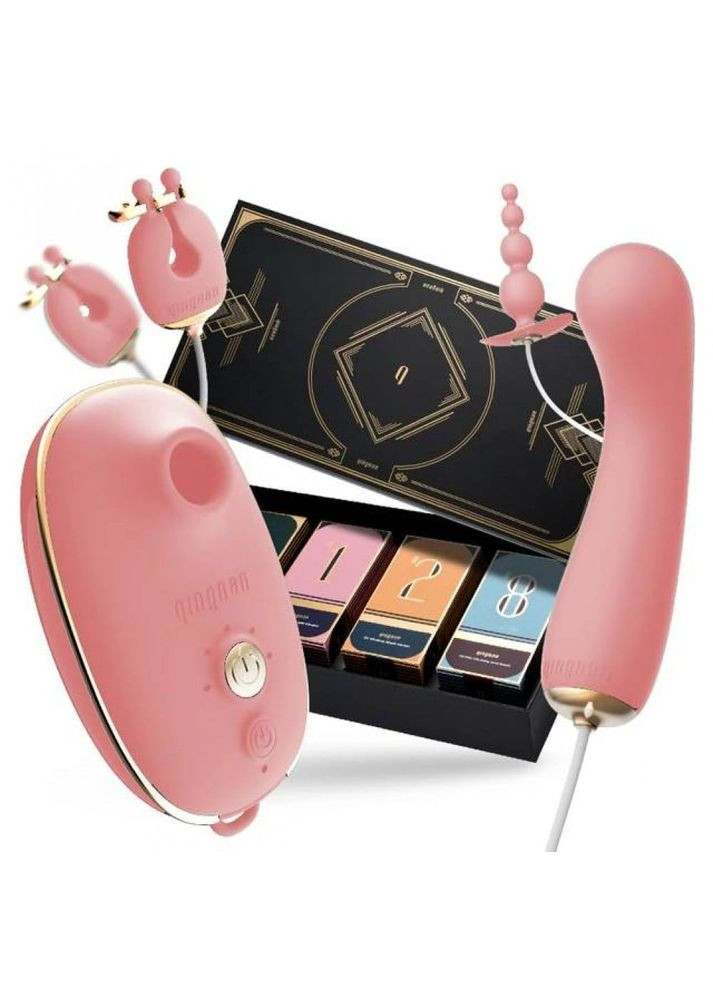 Набор секс-игрушек Qingnan Quartet, 4 предмета PINK No Brand (303906212)