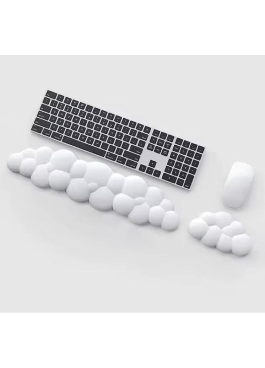 Подставка коврик под запястье рук для клавиатуры ноутбука компьютера мышки 1 шт Neon (362577136)