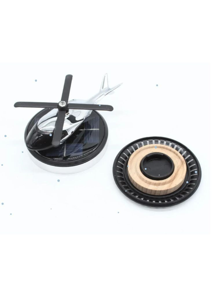 Автомобильный ароматизатор на солнечной панели «Вертолет» \ Пахучка в машину No Brand (373220952)