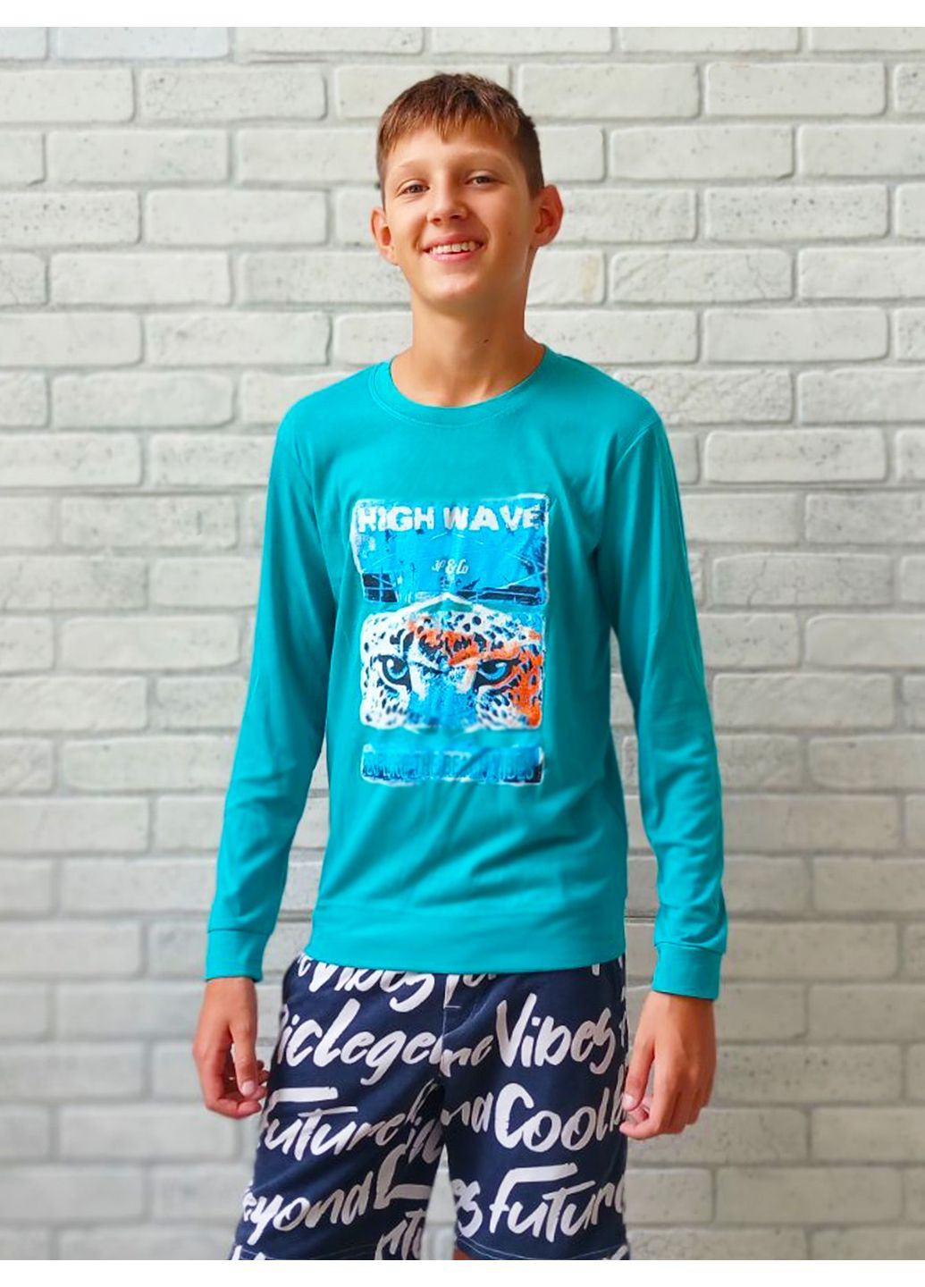 Голубая детская кофта трикотажная на мальчика No Brand (361032064)