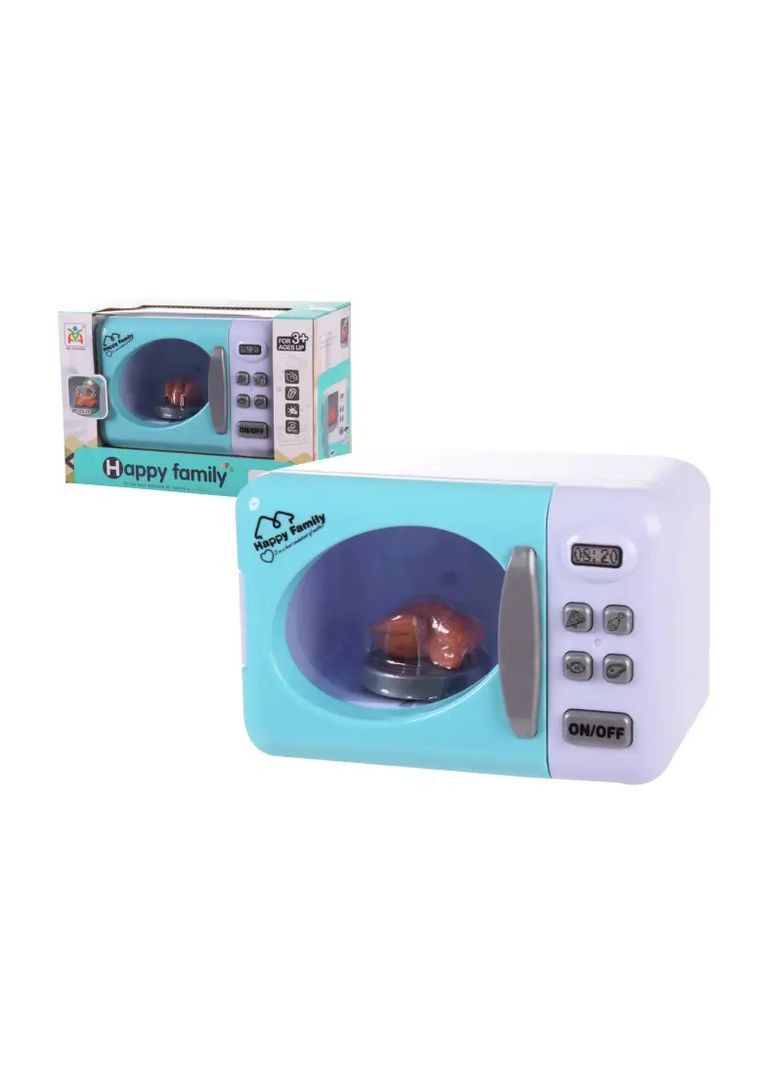 Іграшкова мікрохвильова піч LS820Q34 з пластика зі світлом в асортименті 21x10x14 см Арт. LS820Q34 YG Toys Дів8234 (370651345)