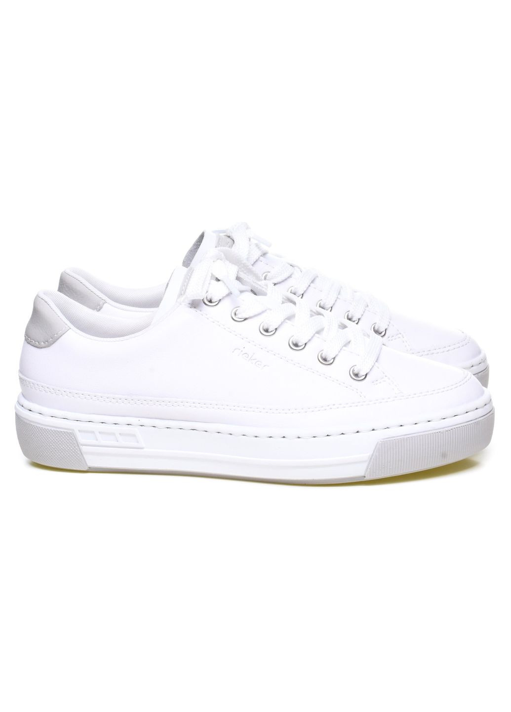 Білі демісезонні кеди Rieker