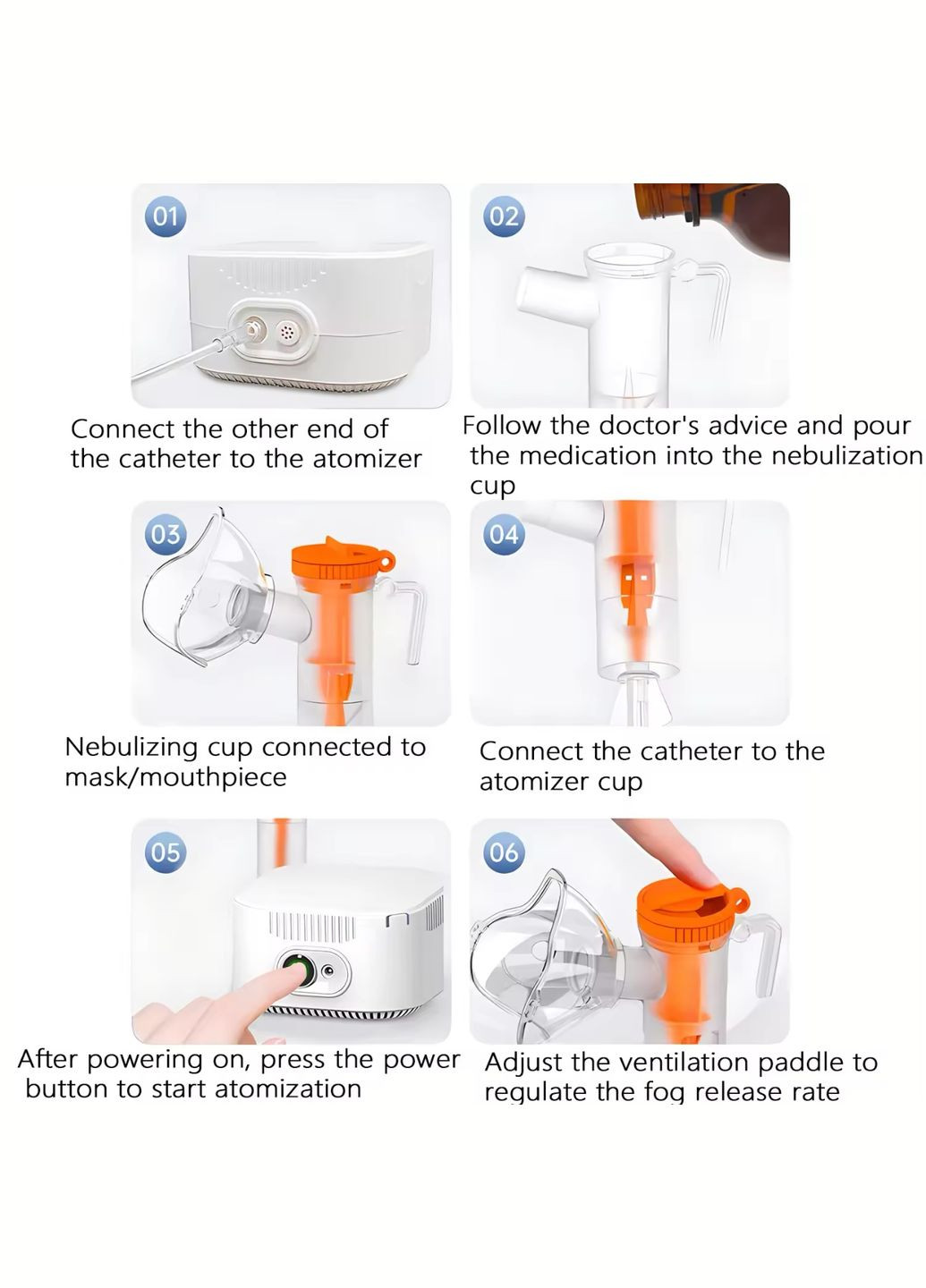 Ингалятор компрессорный -W310 JSL W-310 (317342797)