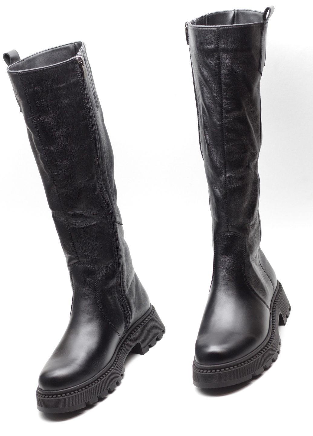 Зимние сапоги женские зимние из натуральной кожи Zlett