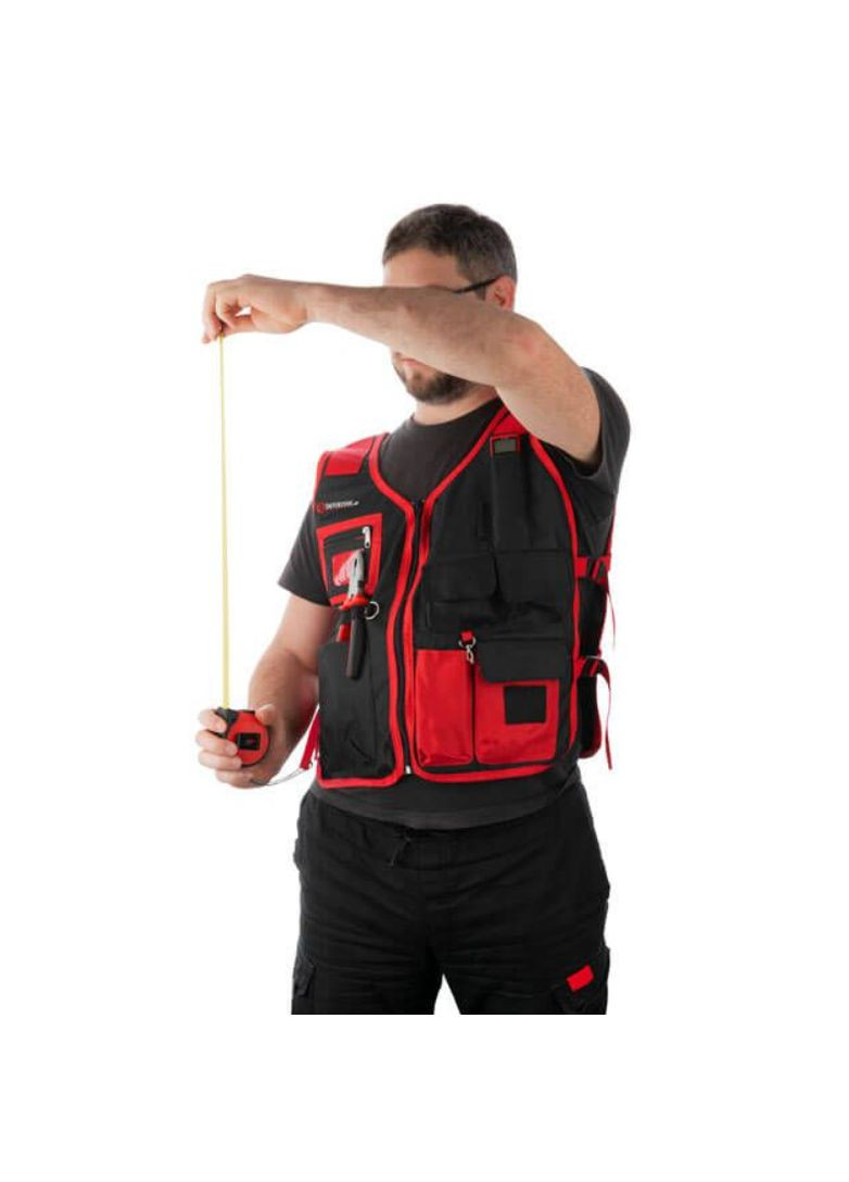 Жилет слюсарно-будівельний 7 кишень (SP-1001) Intertool (353493336)