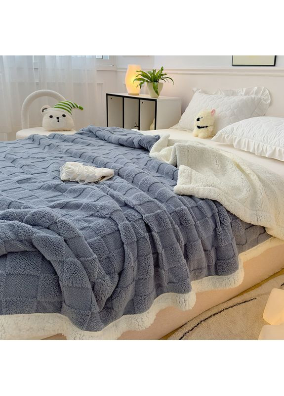 Покрывало Cuddly 180х200 см Blue (id_1757) No Brand (369668431)