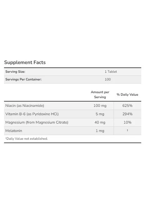 Melatonin 1 mg - 100 tabs Now Foods (402307060)