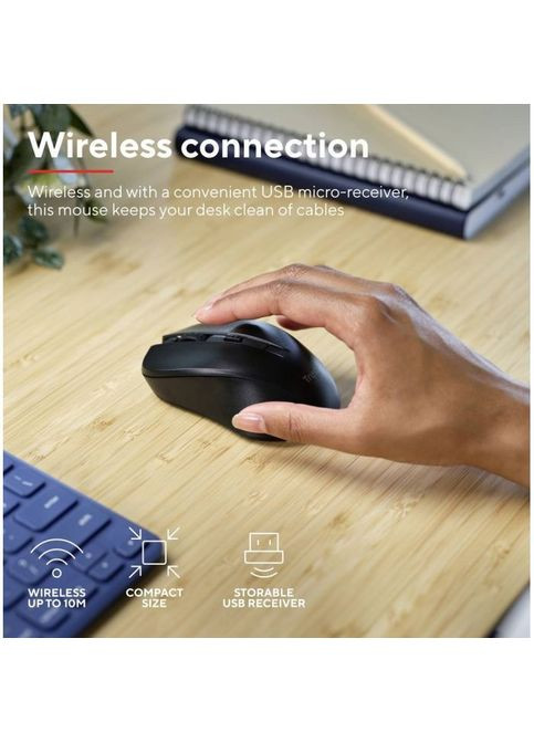 Мышка (25084) Trust Mydo Silent Wireless Black (295929613)