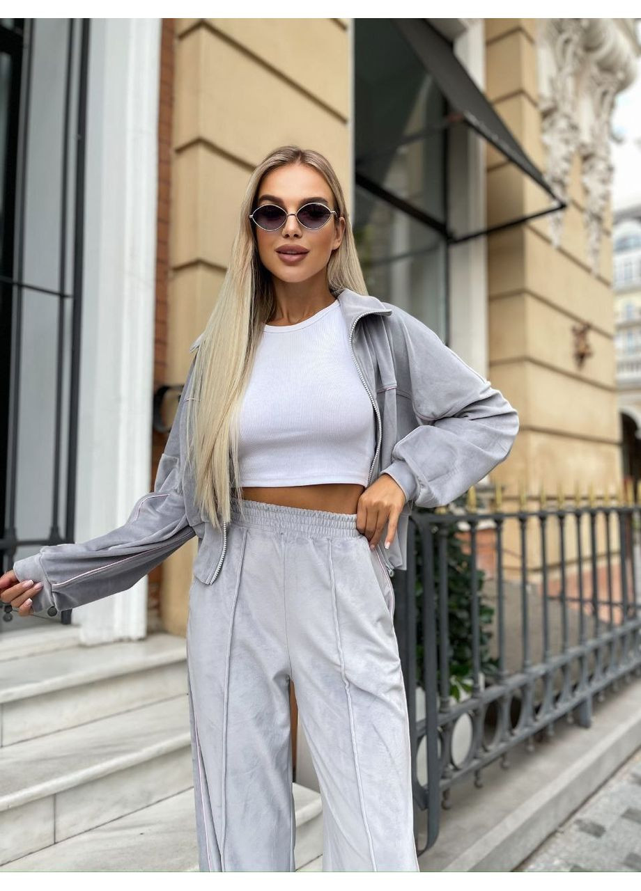 Костюм Велюр Кант - ЗАМЕР В ОПИСАНИИ GD/GL Модний простір (366439337)