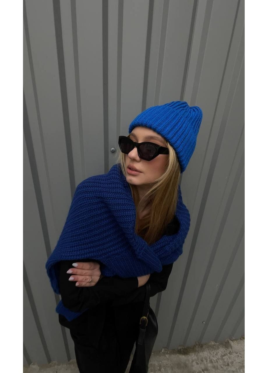 Шапка унісекс біні у рубчик JUGO LOVELY (364686738)